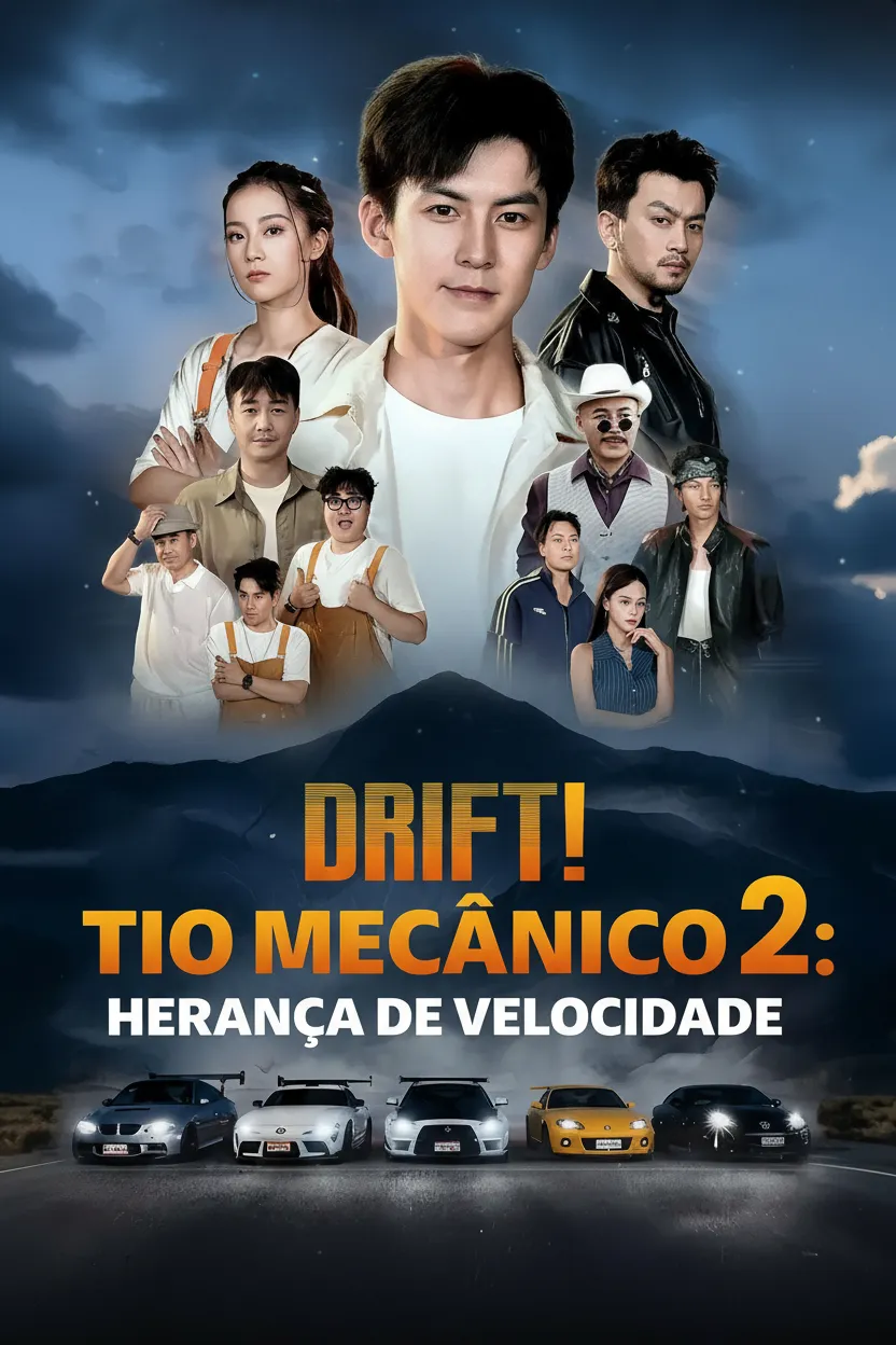 Capa de Drift! Tio Mecânico II: Herança de Velocidade