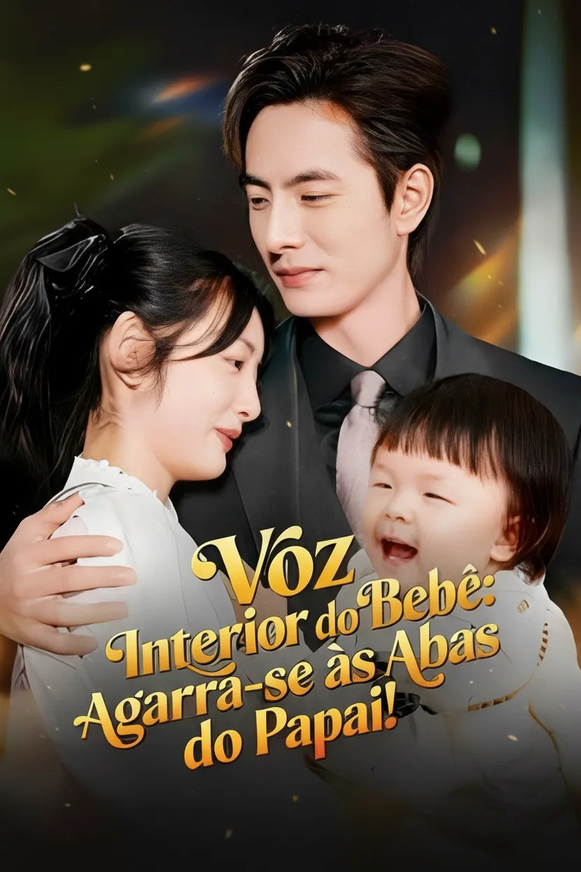 Capa de Voz Interior do Meu Bebê: Agarrem-se às Abas do Papai!