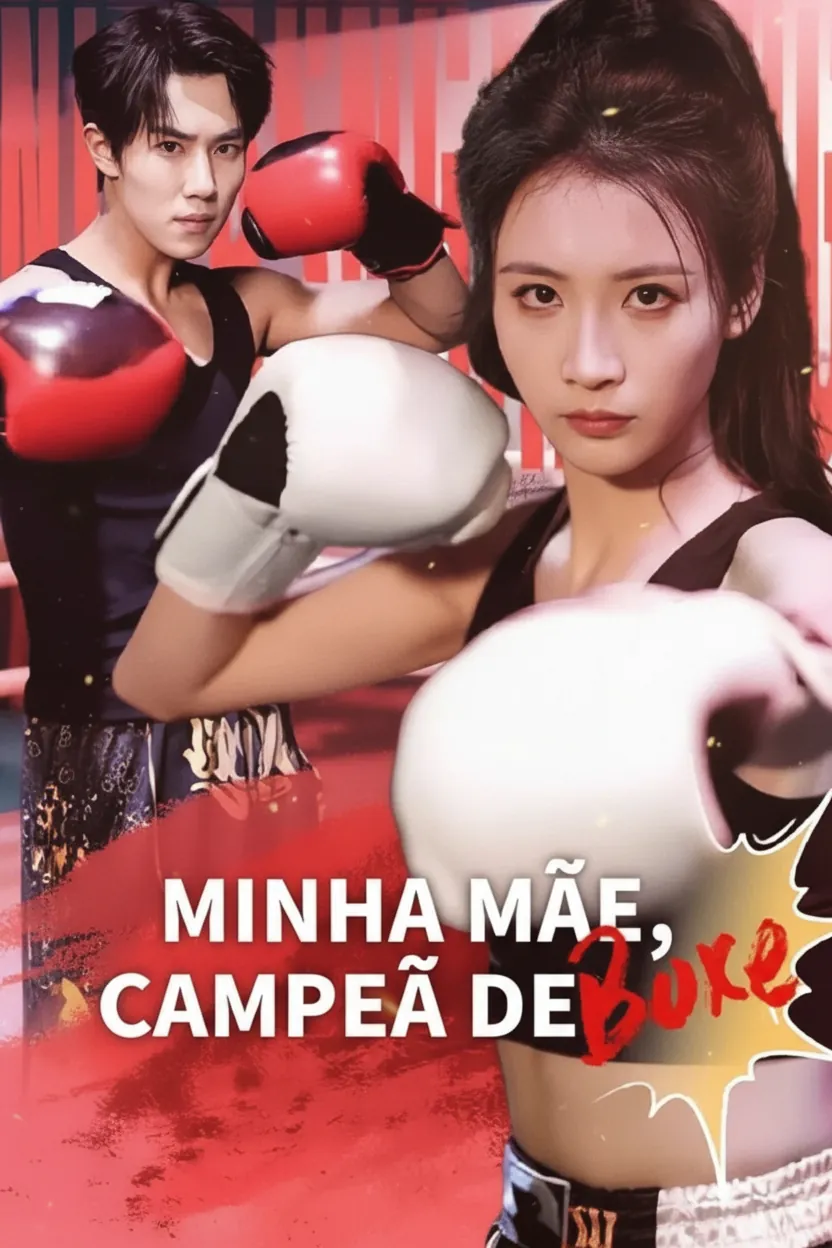 Capa de Minha Mãe a Campeã De Boxe