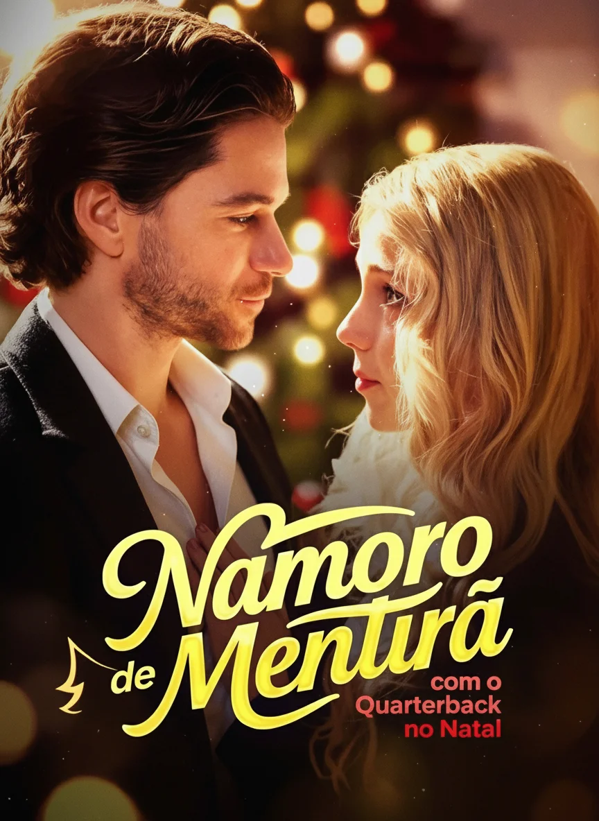 Capa de Namoro De Mentira Com O Quarterback No Natal (fake Dating the Quarterback on Christimas)
