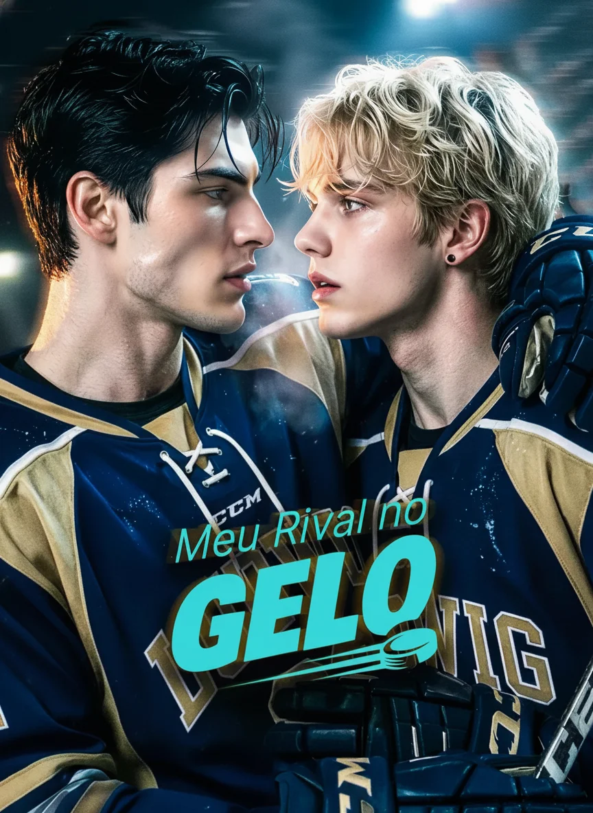 Capa de Meu Rival No Gelo (Pucked by My Hockey Rival)