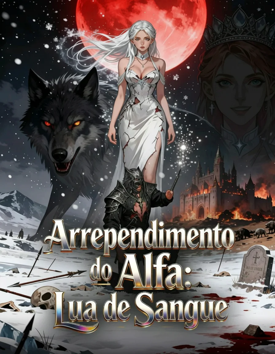 Capa de Arrependimento Do Alfa: Lua De Sangue