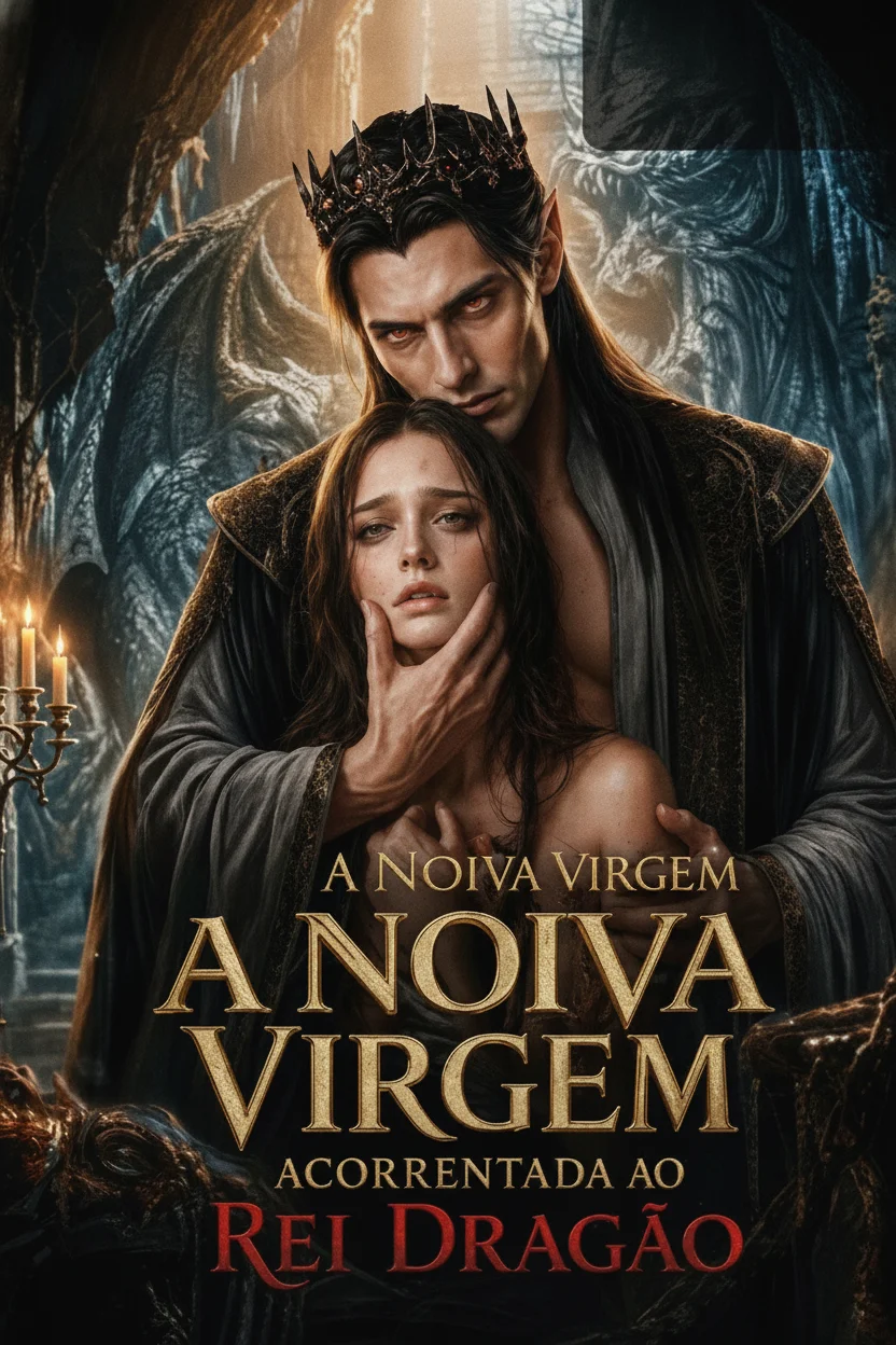 Capa de A Noiva Virgem Acorrentada Ao Rei Dragão (Virgin Bride Bound to The Dragon King)