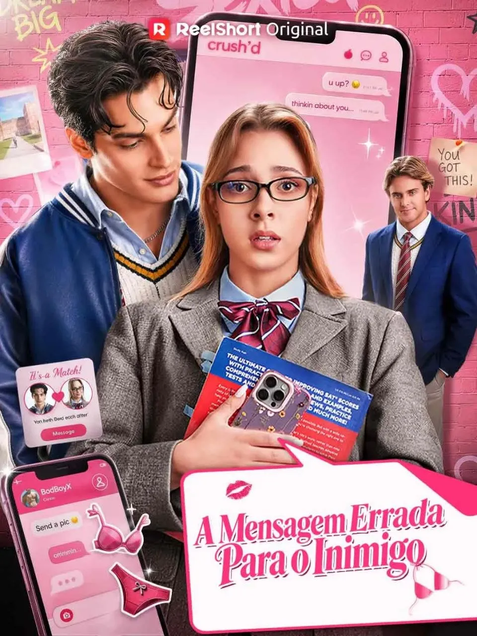 Capa de A Mensagem Errada Para O Inimigo (I Accidentally Sexted My Enemy)