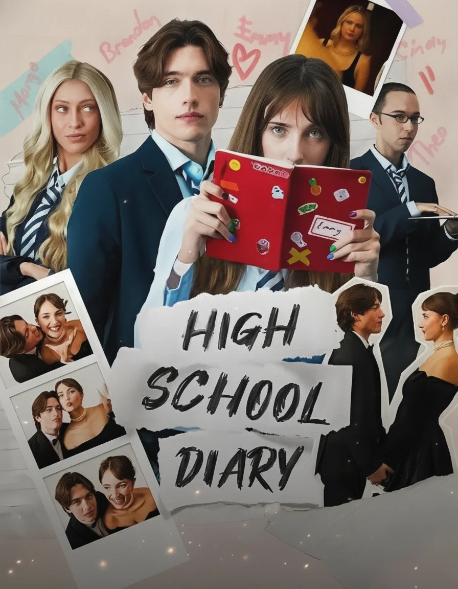 Capa de Diário Do Ensino Médio (High School Diary)
