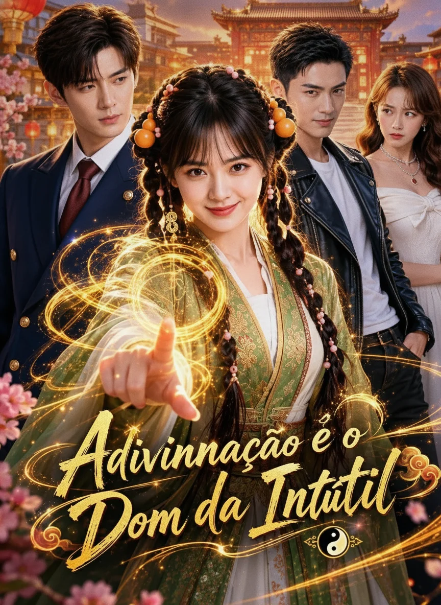 Capa de Adivinhação É O Dom Da Inútil (A Família Que Estava Perdida Foi Salva Por Ela)