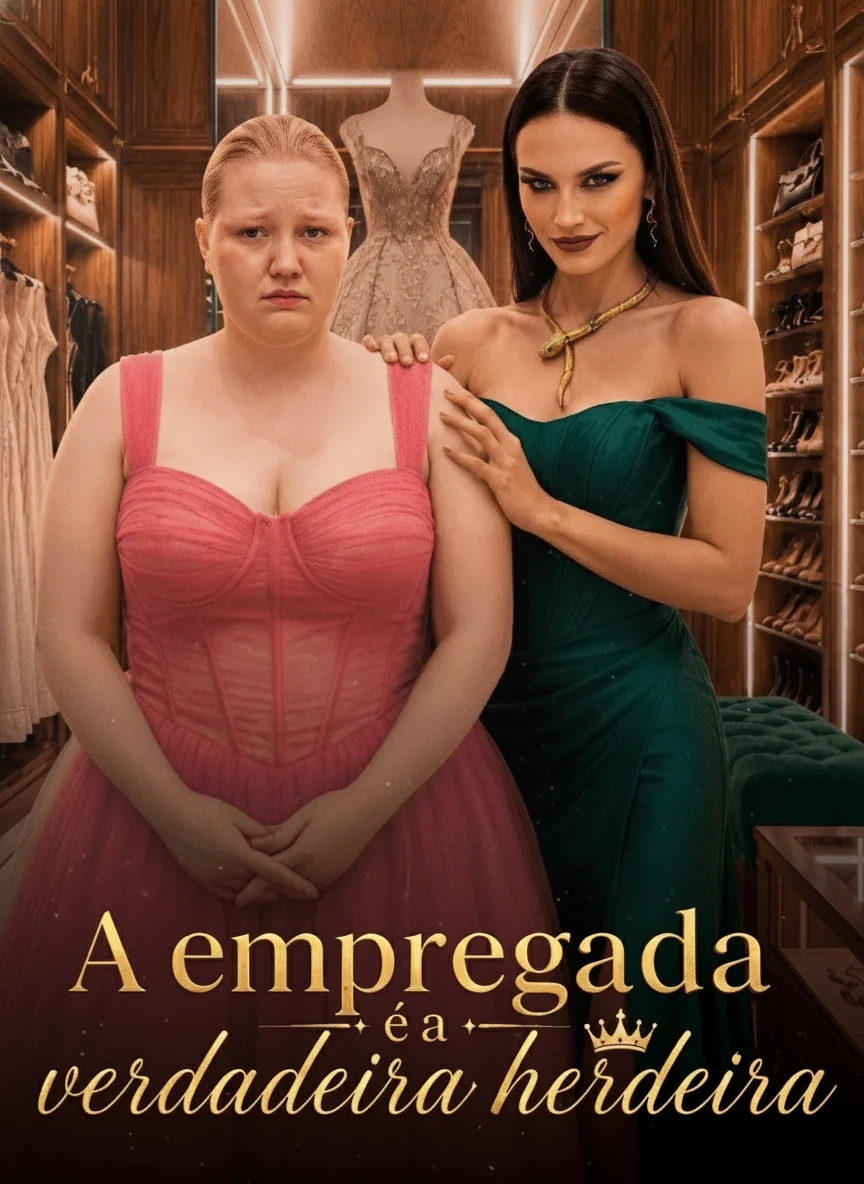 Capa de A Empregada É a Herdeira Verdadeira