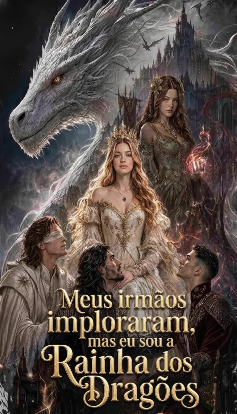 Capa de Meus Irmãos Imploram por Perdão, Mas Eu Sou a Rainha do Dragão! - Meus Irmãos Imploraram, Mas Eu Sou a Rainha Dos Dragões (Mt Brothers Begged. but I'm the Dragon's Queen)