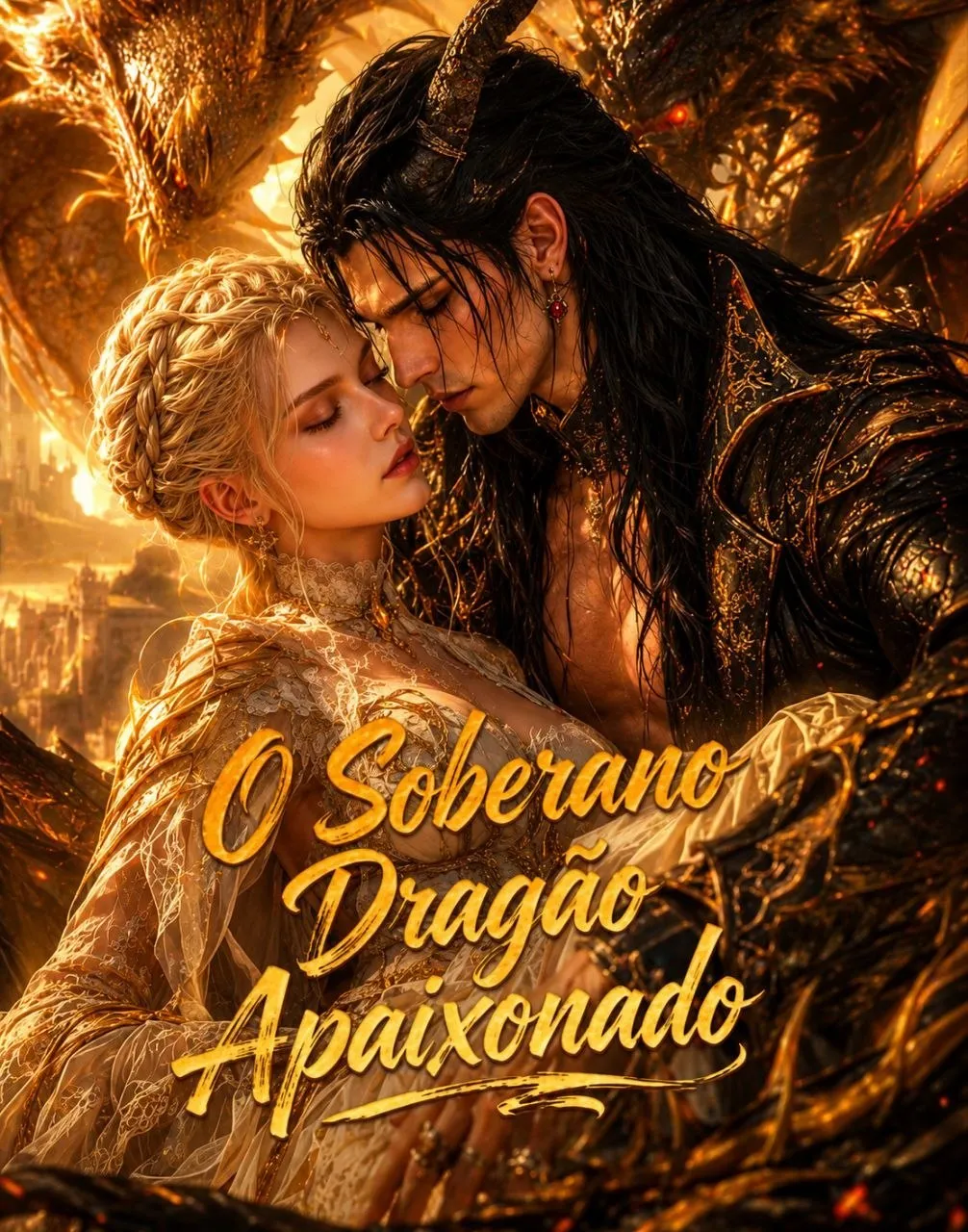 Capa de O Soberano Dragão Apaixonado (O Lorde Serpente Que Me Mima) (Doting Snake Lord)