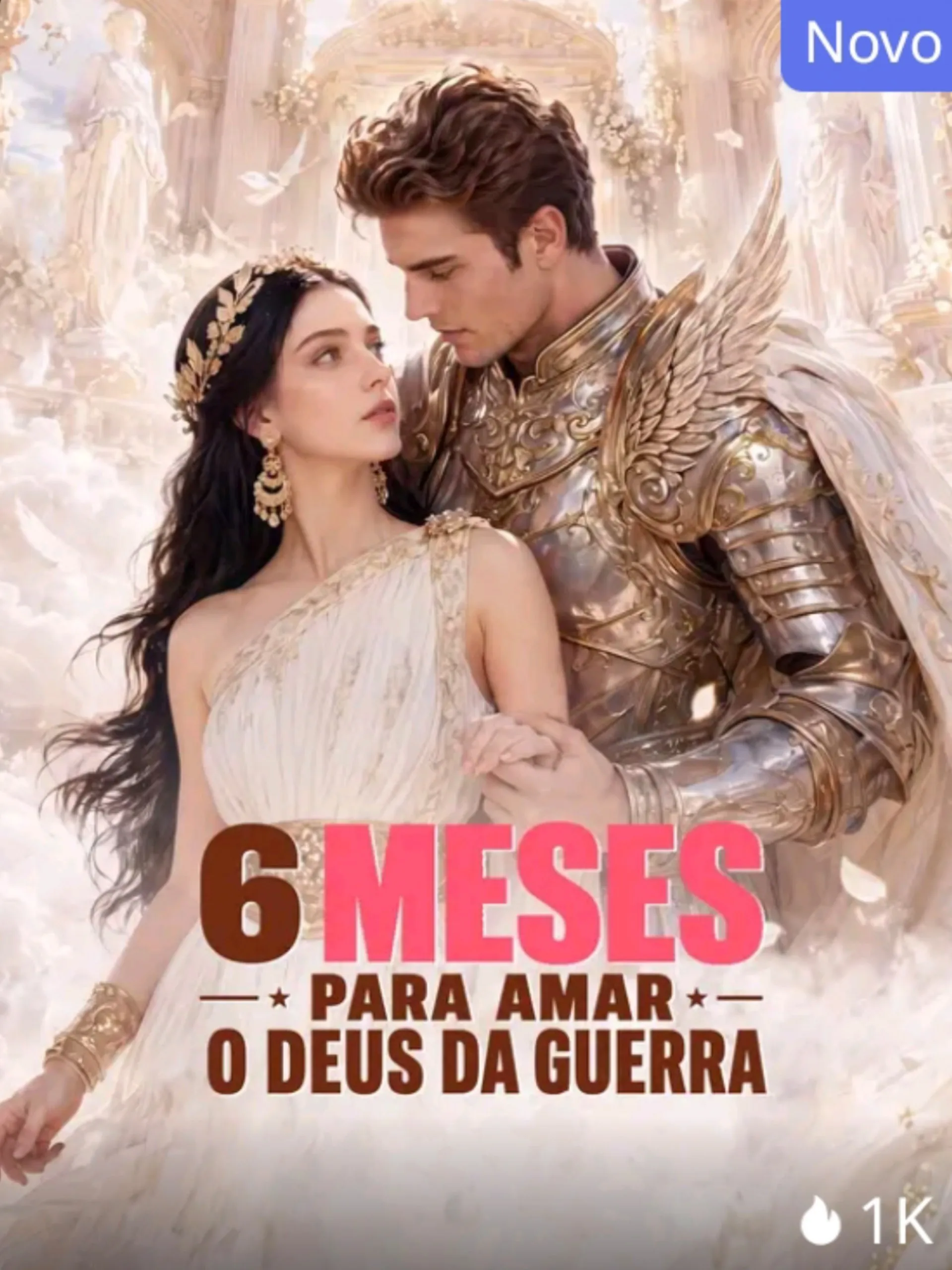 Capa de 6 Meses Para Amar O Deus Da Guerra