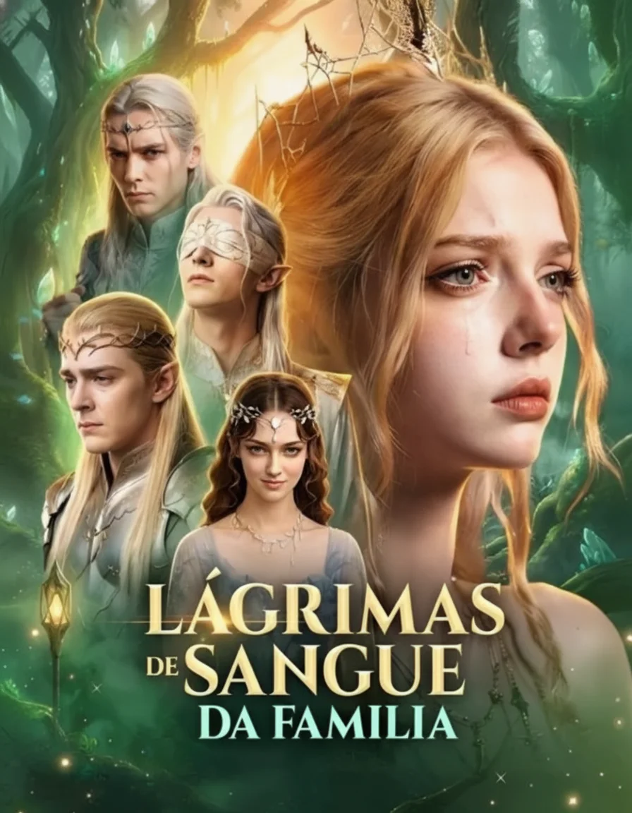 Capa de Lágrimas De Sangue Da Família (A Filha Rejeitada Fez Um Pacto Com O Demônio)