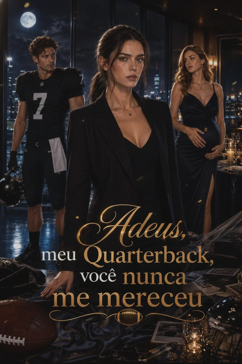 Capa de Adeus, Meu Quarterback, Você Nunca Me Mereceu