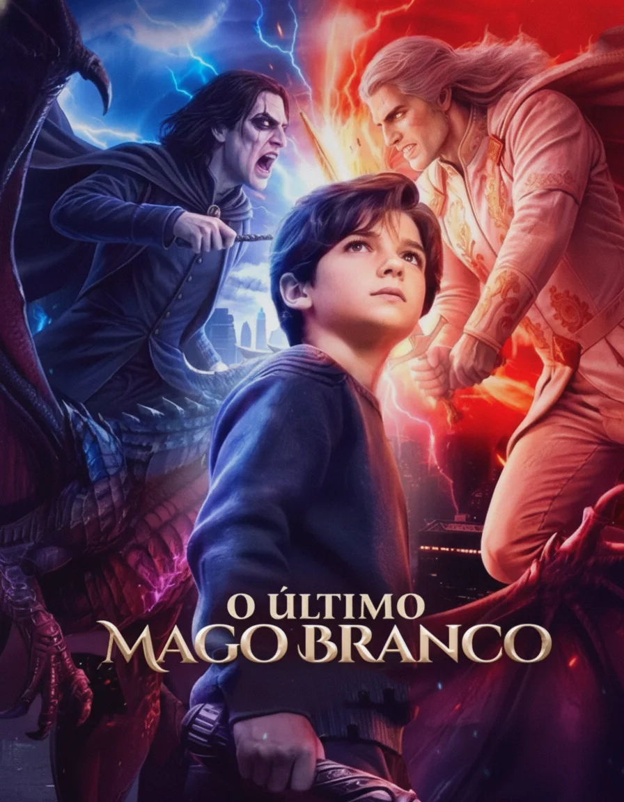 Capa de O Último Mago Branco