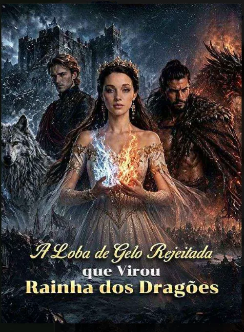 Capa de A Loba de Gelo Rejeitada Que Virou Rainha Dos Dragões