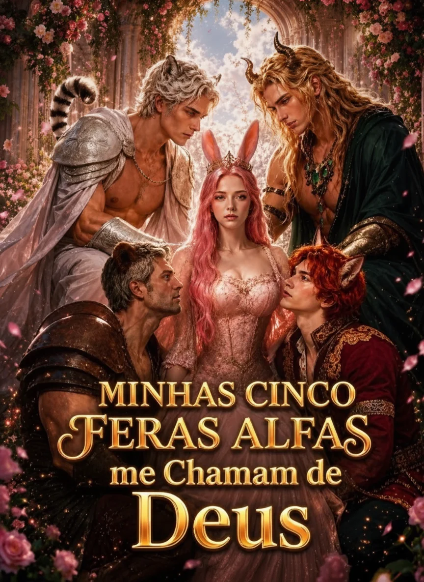Capa de Minhas Cinco Feras Alfas me Chamam de Deus