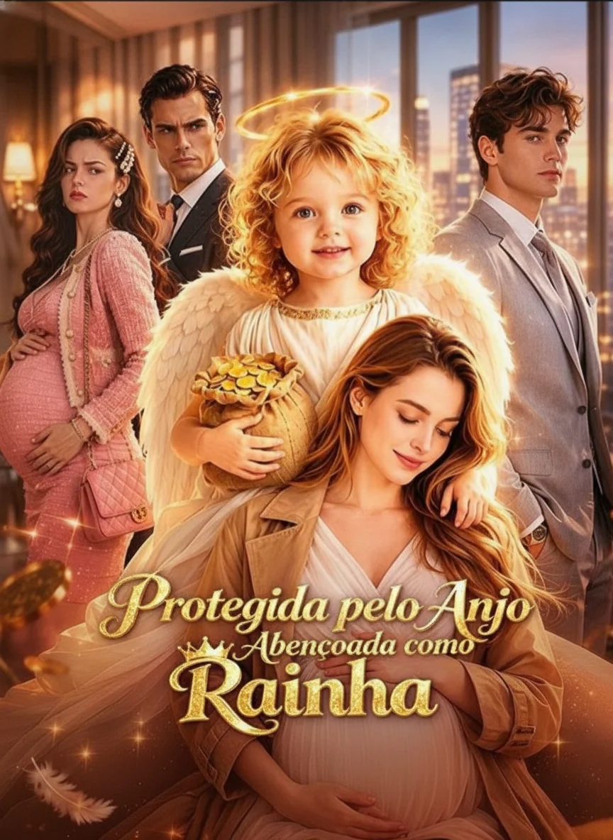 Capa de Protegida Pelo Anjo Abençoada Como Rainha