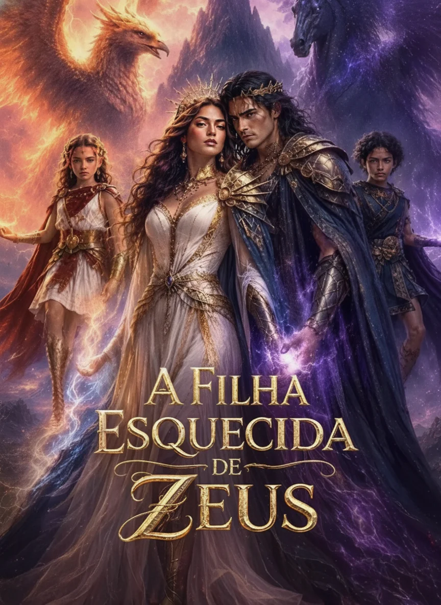 Capa de A Filha Esquecida de Zeus