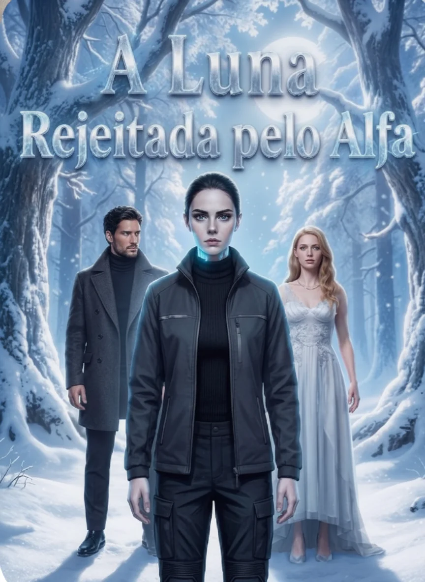 Capa de A Luna Rejeitada Pelo Alfa