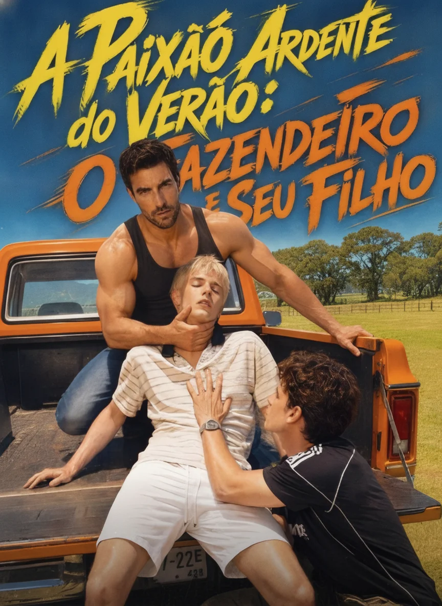 Capa de A Paixão Ardente Do Verão: O Fazendeiro E Seu Filho