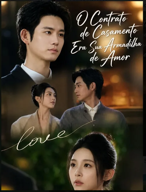 Capa de O Contrato de Casamento Era Sua Armadilha de Amor