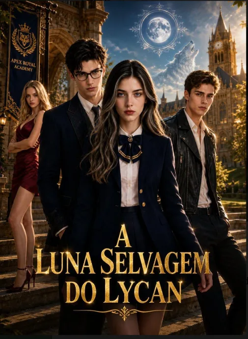 Capa de A Luna Selvagem do Lycan