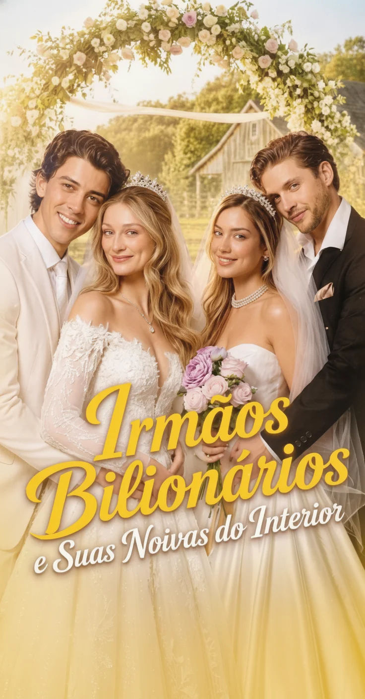 Capa de Irmãos Bilionários e Suas Noivas do Interior