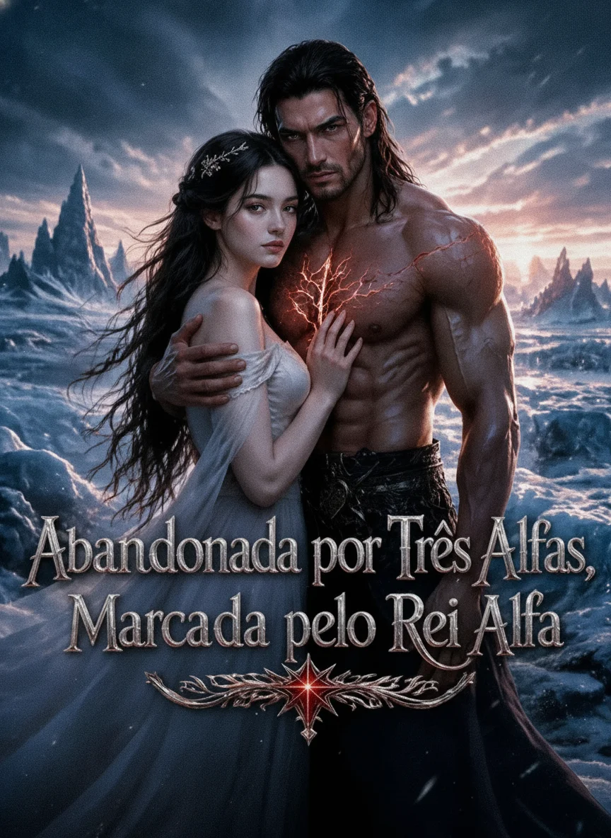Capa de Abandonada por Três Alfas, Marcada pelo Rei Alfa