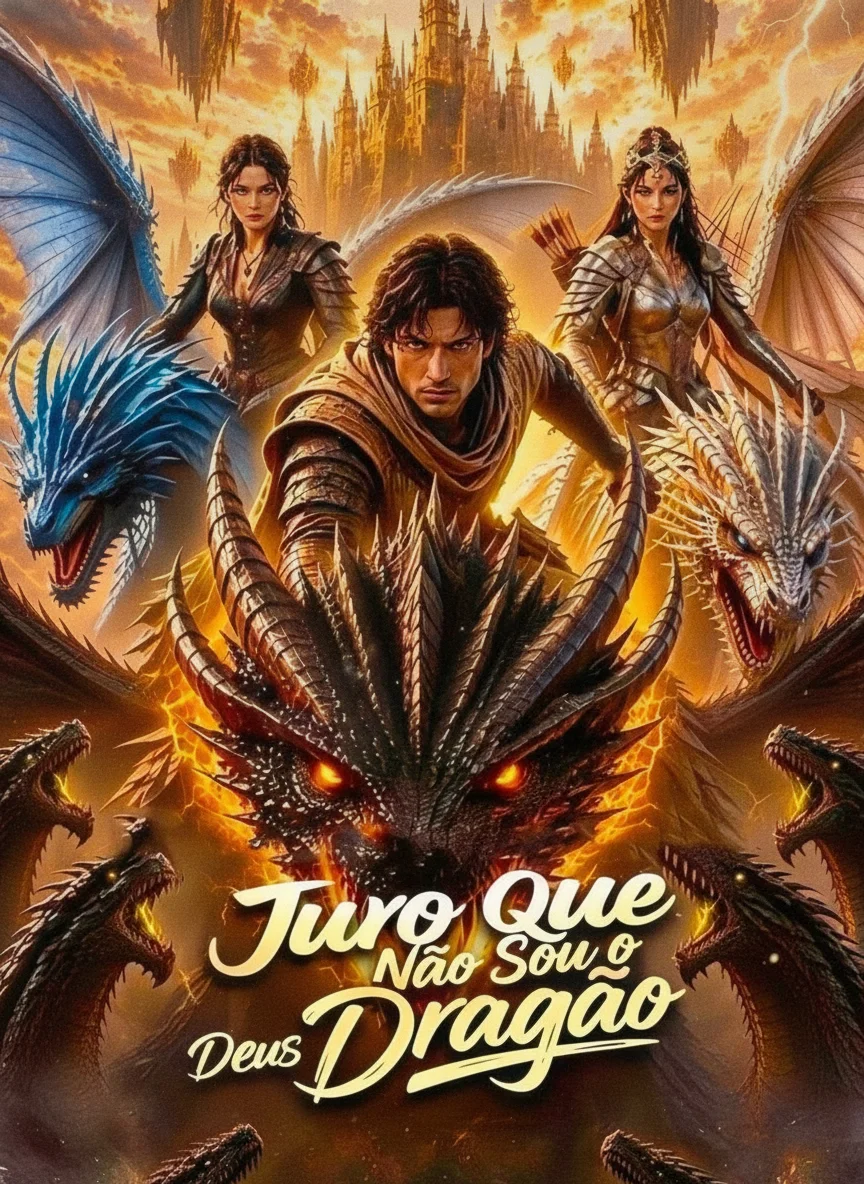 Capa de Juro Que Não Sou o Deus Dragão