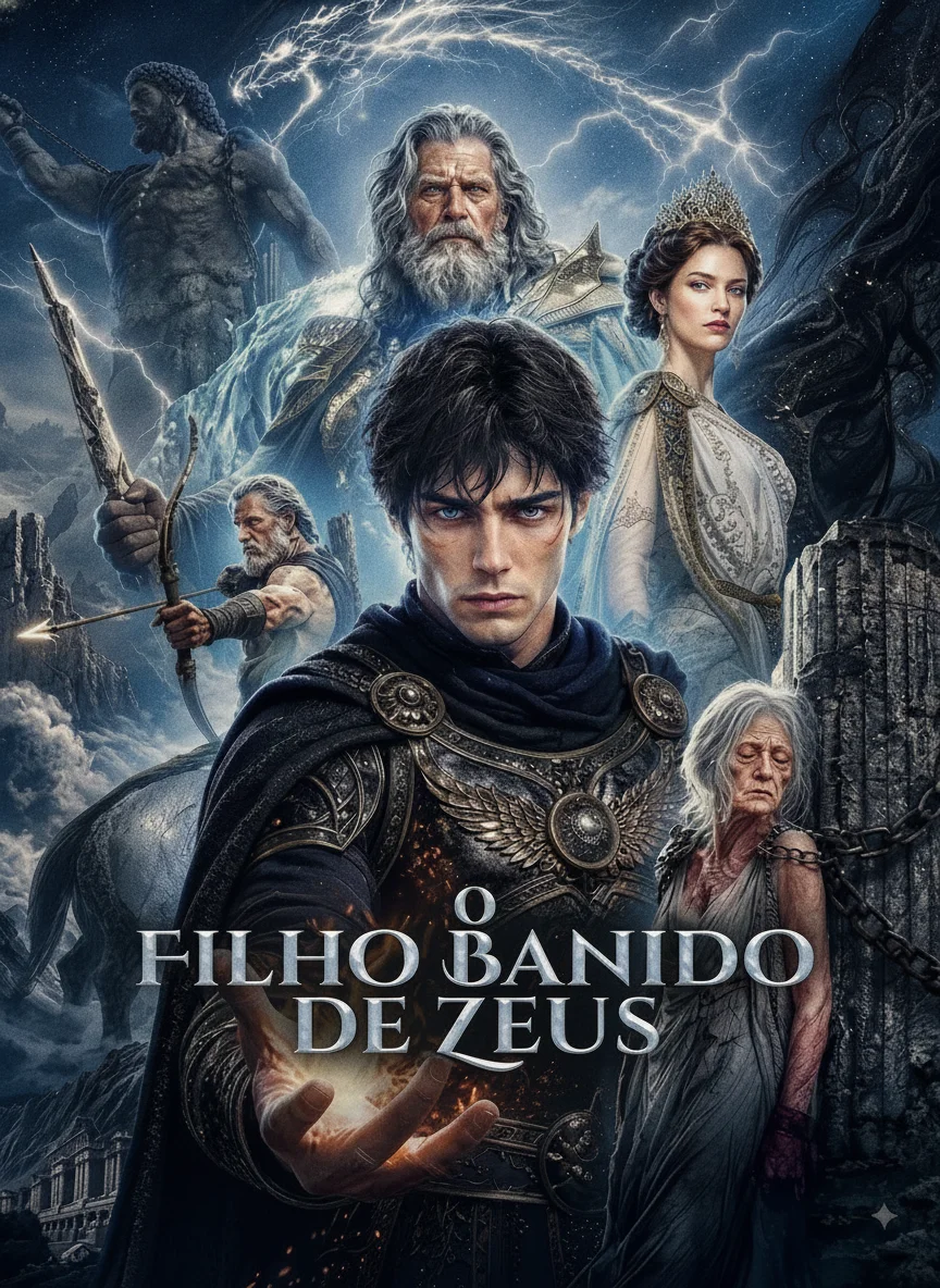 Capa de O Filho Banido de Zeus (A Fúria do Filho de Zeus)