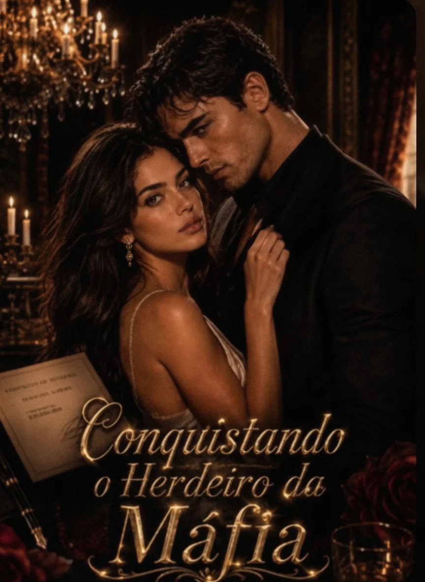 Capa de Conquistando o Herdeiro da Máfia
