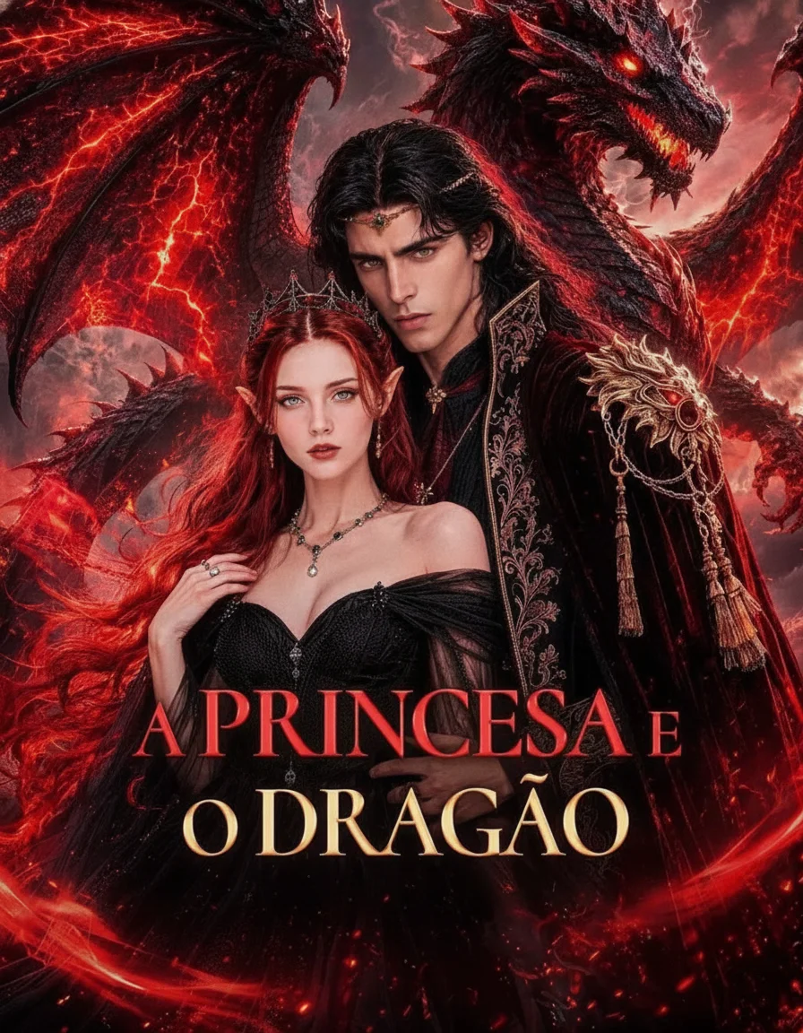 Capa de A Princesa e o Dragão