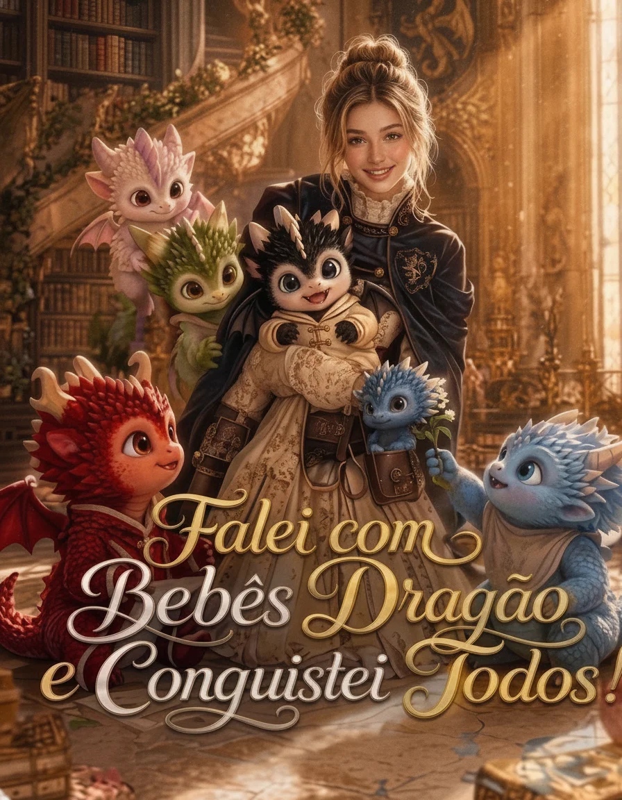 Capa de Falei com Bebês Dragão e Conquistei Todos!