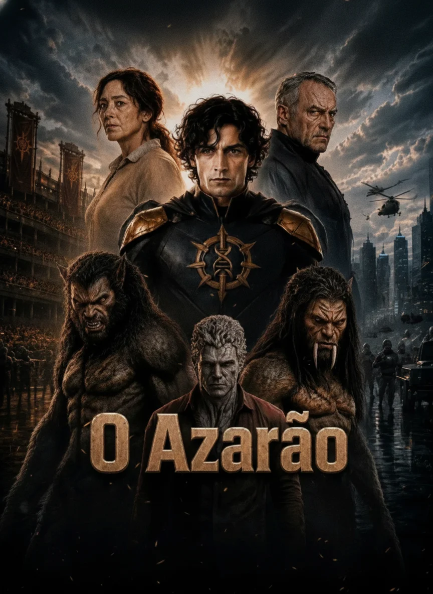 Capa de O Azarão