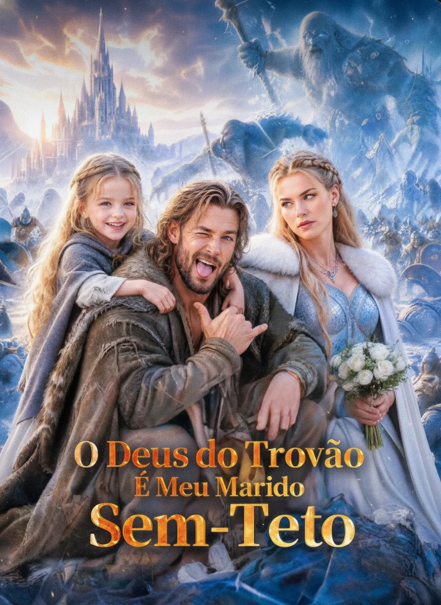 Capa de O Deus do Trovão É Meu Marido Sem-Teto (The God of Thunder Is My Homeless Husband)