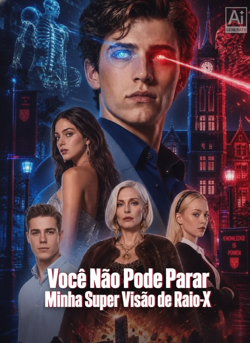 Capa de Você Não Pode Parar Minha Super Visão de Raio-X