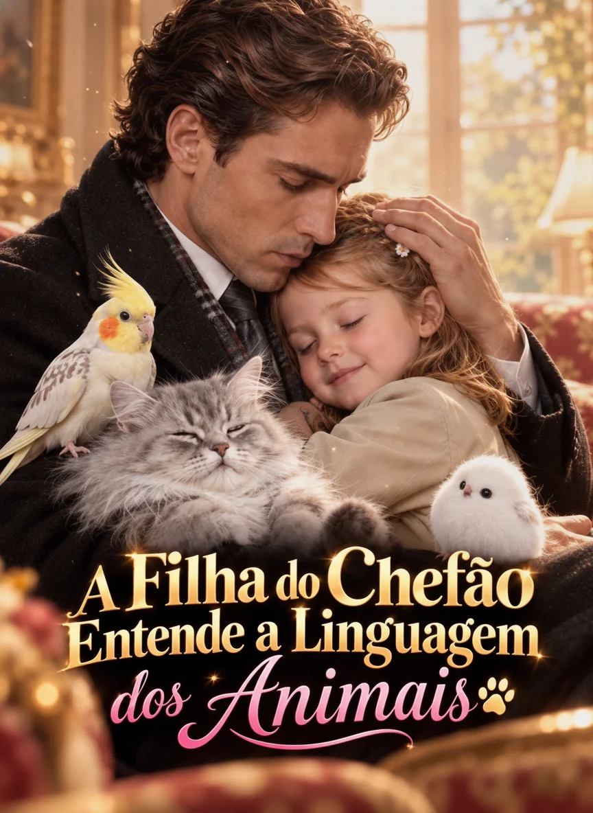 Capa de A Filha do Chefão Entende a Linguagem dos Animais (The Don's Animal-Talking Little Girl)