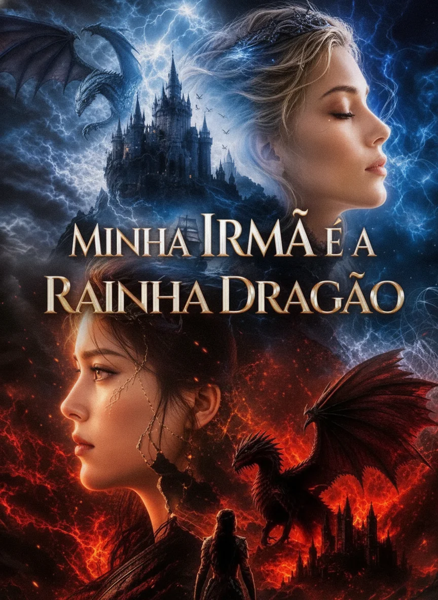 Capa de Minha Irmã é a Rainha Dragão