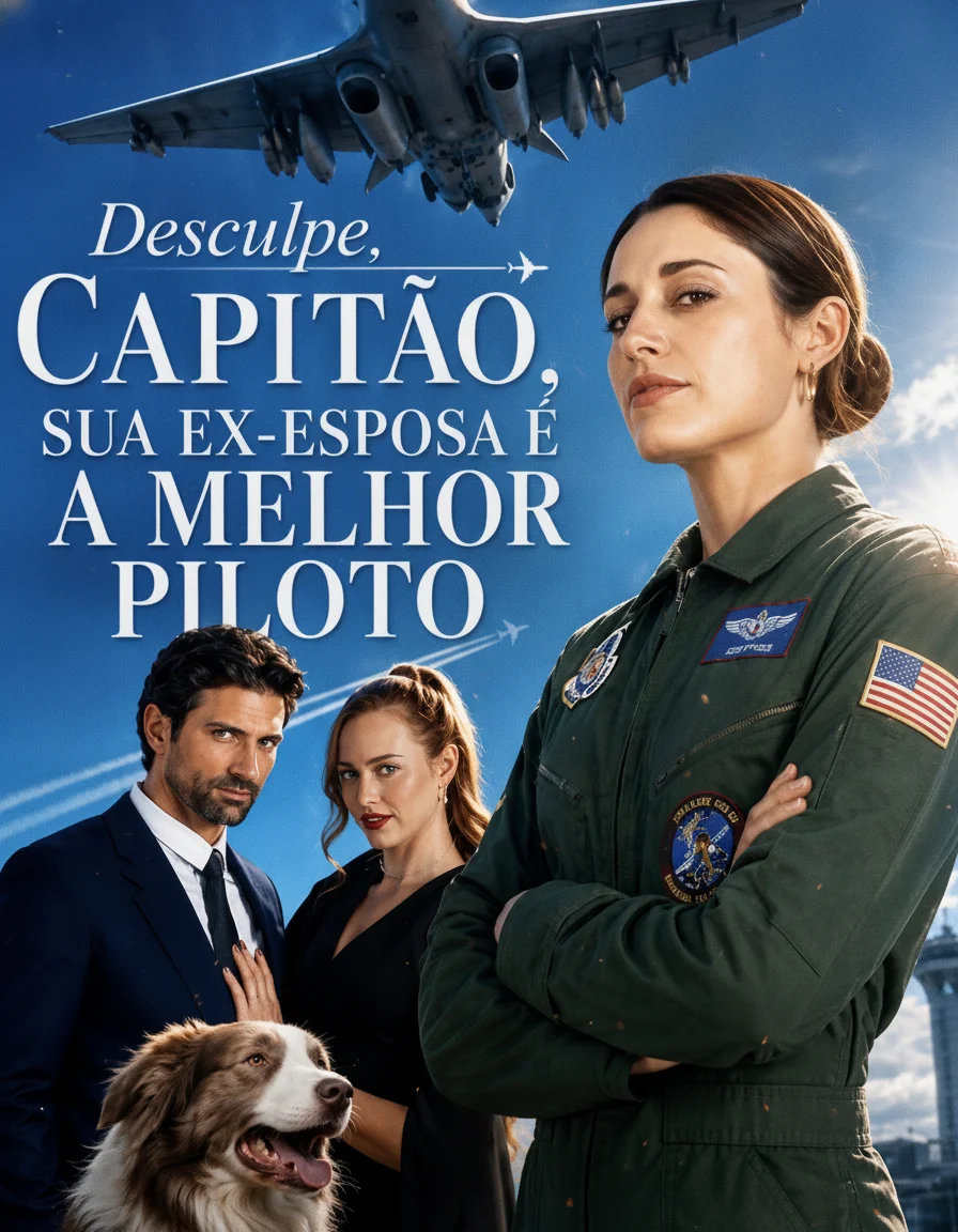 Capa de Desculpe, Capitão, Sua Ex-Esposa É a Melhor Piloto