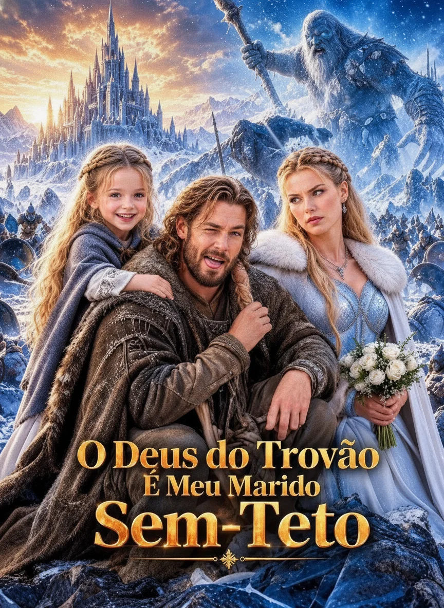 Capa de O Deus do Trovão É Meu Marido Sem-Teto