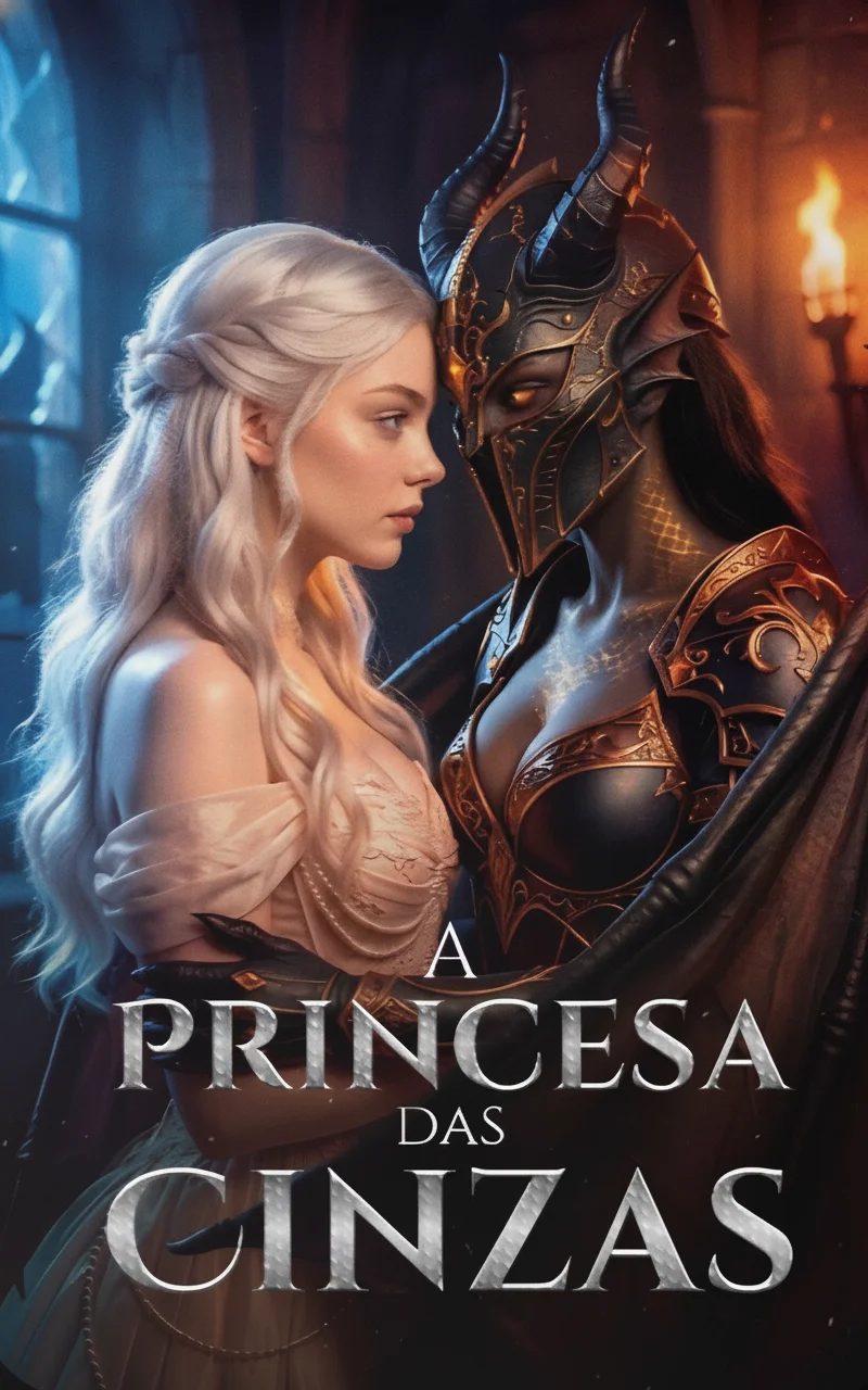 Capa de A Princesa Das Cinzas
