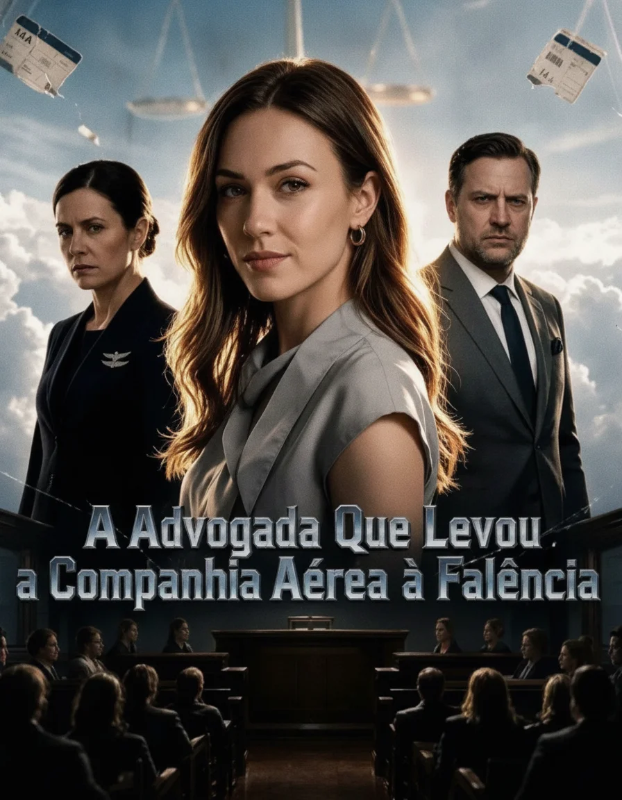 Capa de A Advogada Que Levou a Companhia Aérea à Falência (The Lawyer Who Bankrupted an Airline)