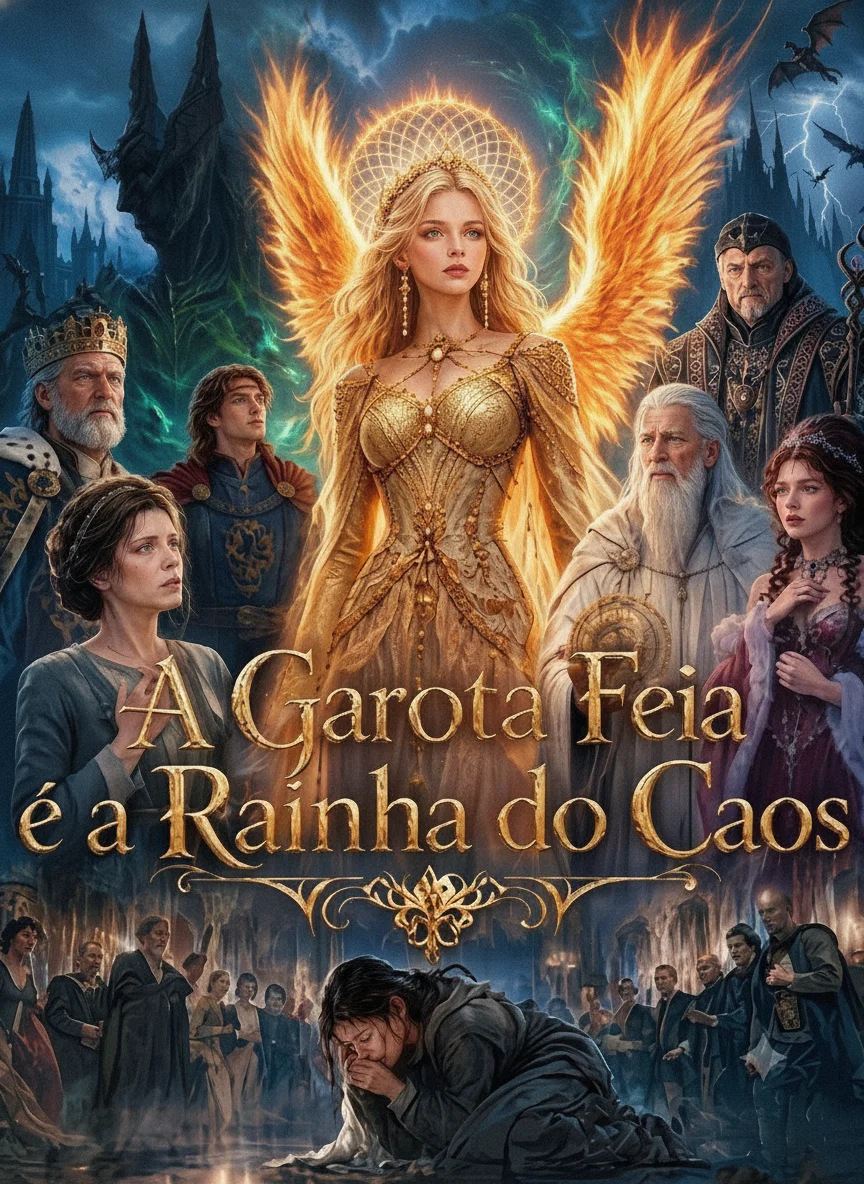 Capa de A Garota Feia é a Rainha do Caos (The Ugly Girl is Chaos Queen)