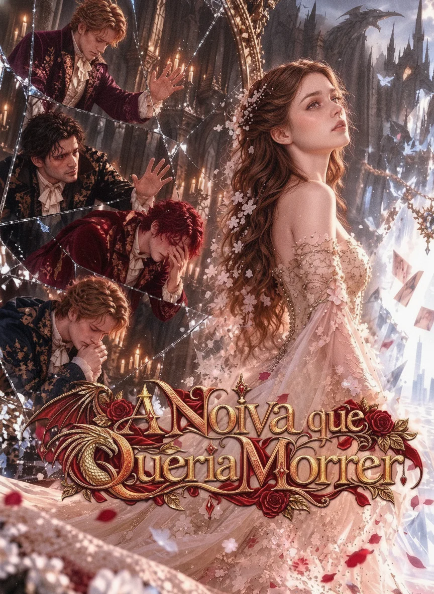 Capa de A Noiva que Queria Morrer - (Loved in Death by the Dragons)