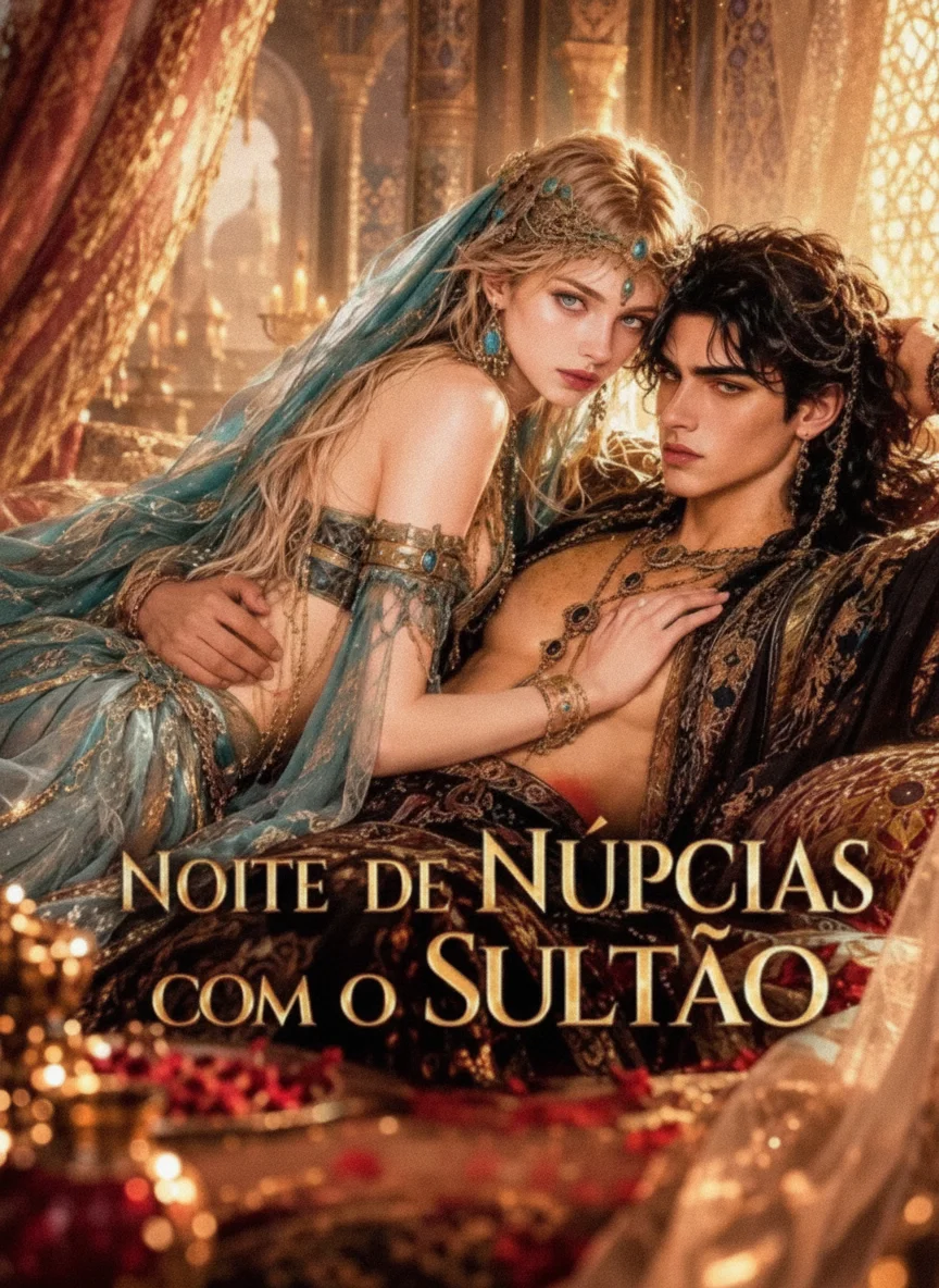 Capa de Noite de Núpcias com o Sultão