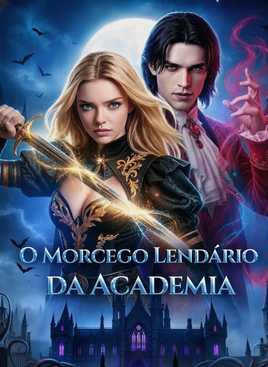 Capa de O Morcego Lendário da Academia