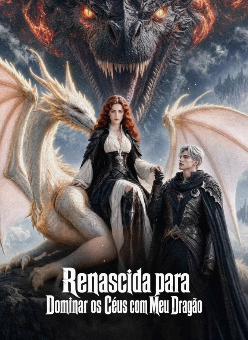 Capa de Renascida para Dominar os Céus com Meu Dragão